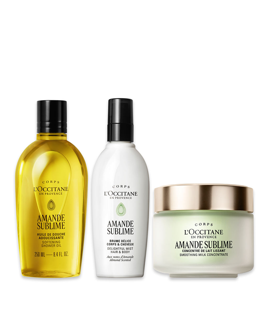 Banho com Hidratação e Mist Perfumado Amande Sublime
